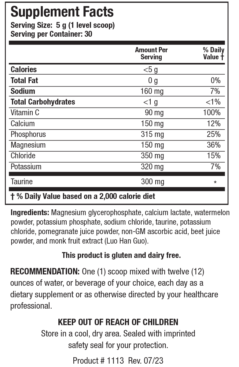 Electrolyte Forte 5oz