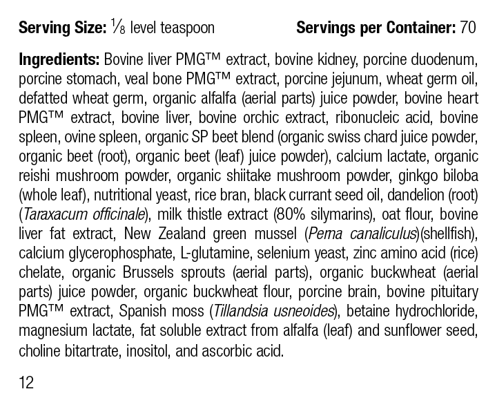 A1500 Canine Hepatic Support 30g