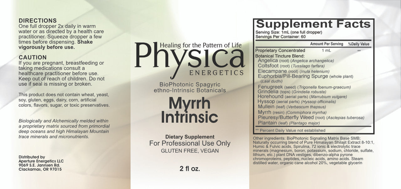 Myrrh Intrinsic 2oz