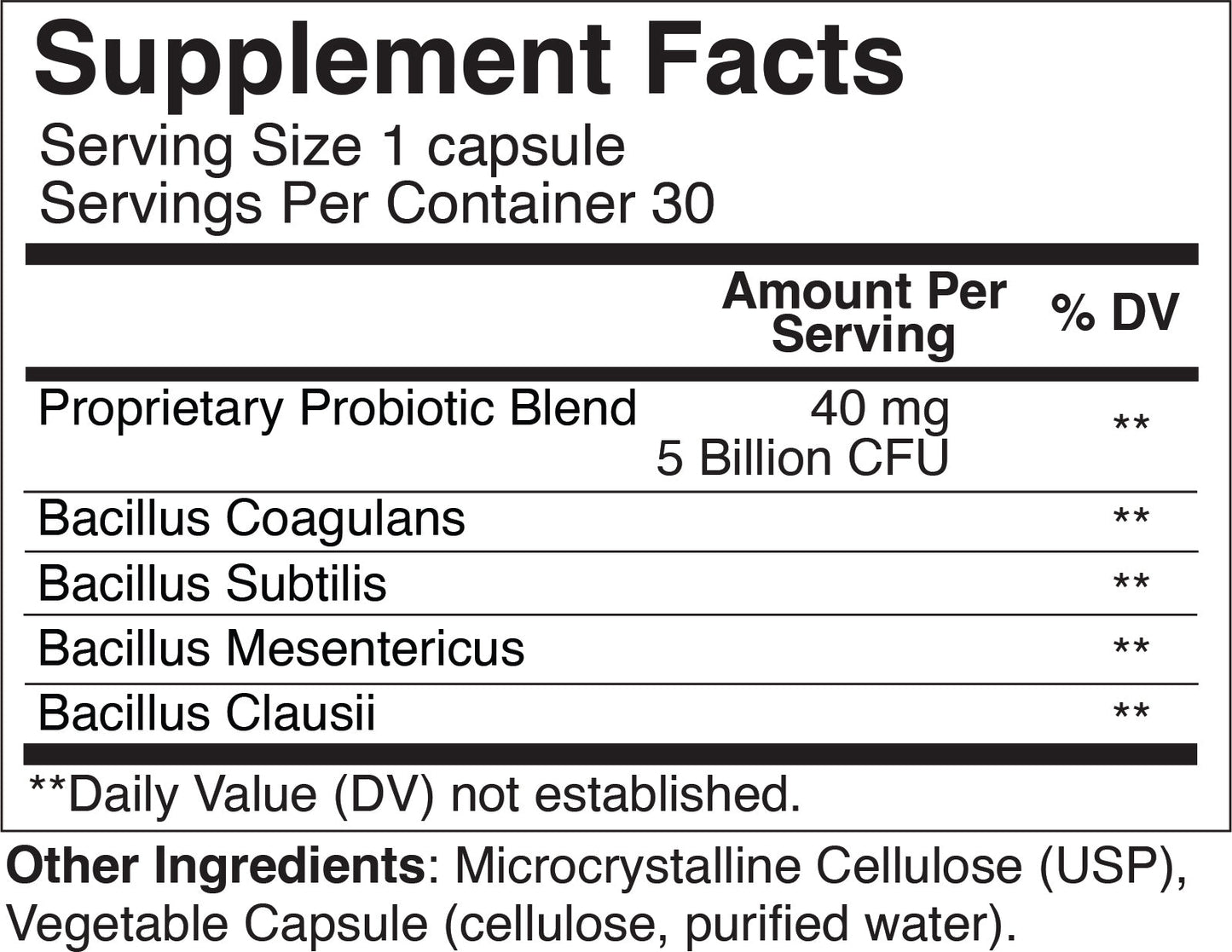 BioBalance Probiotic 30C