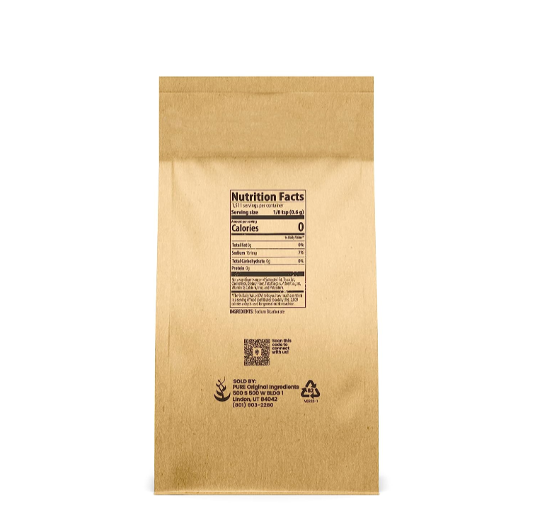 PURE Baking Soda Sodium Bicarbonate 4oz