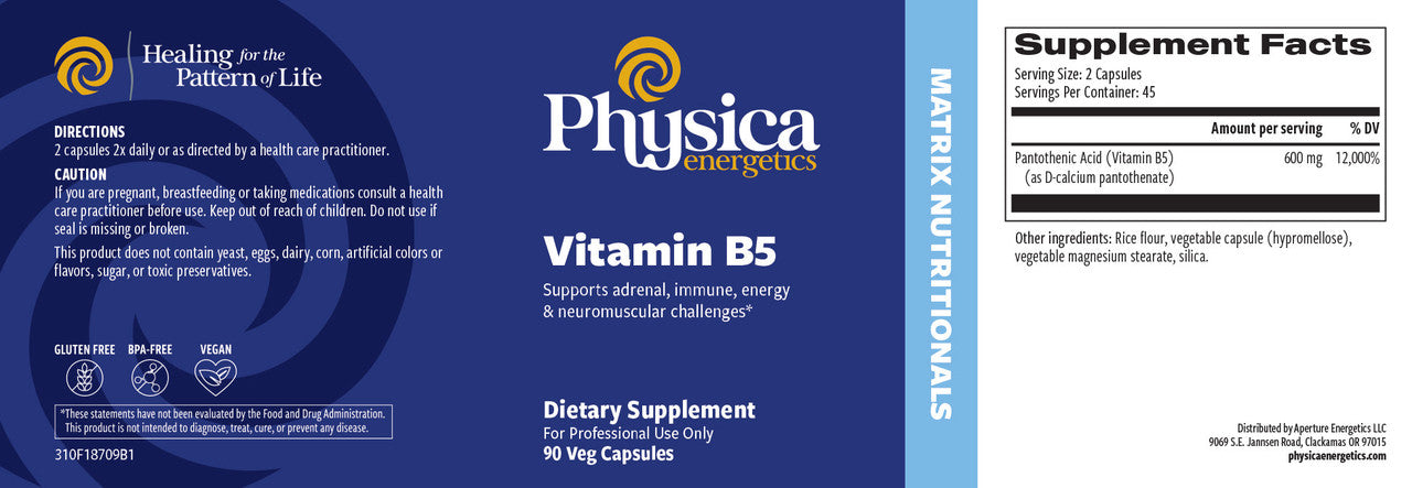 Vitamin B5 90C