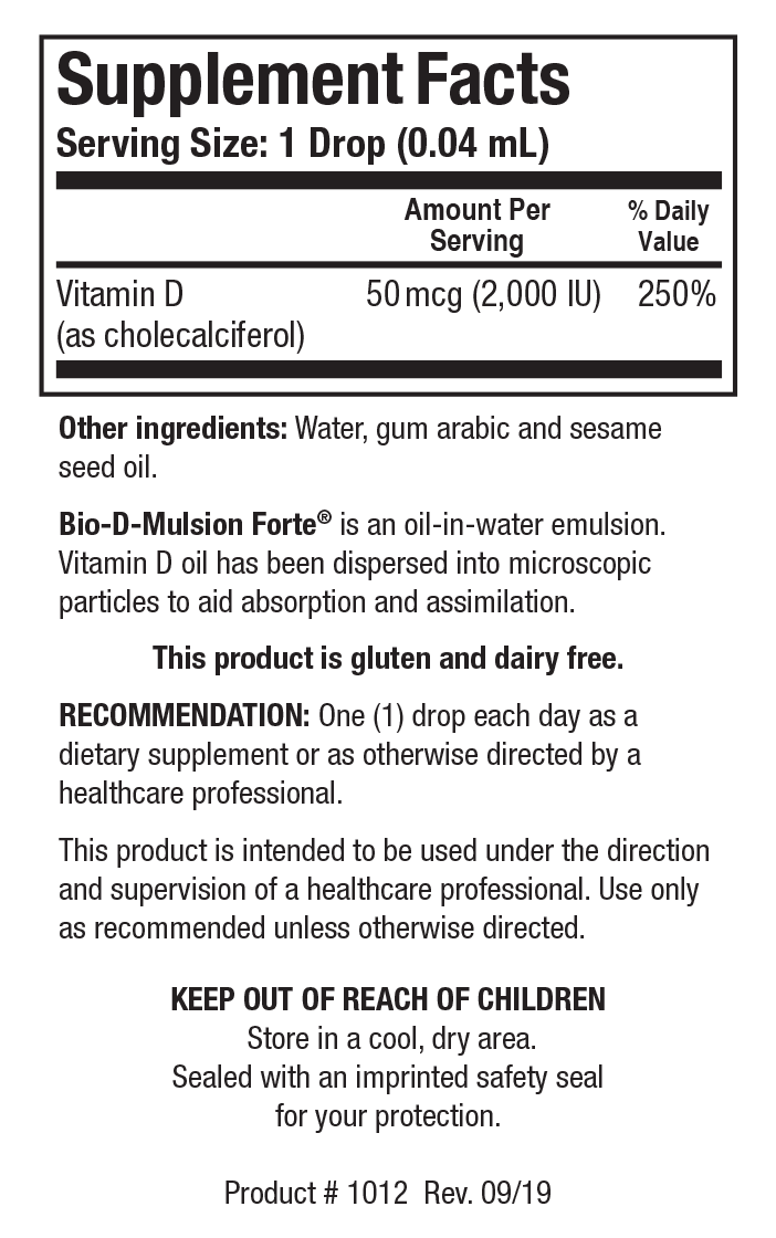 Bio-D Mulsion Forte 1 oz