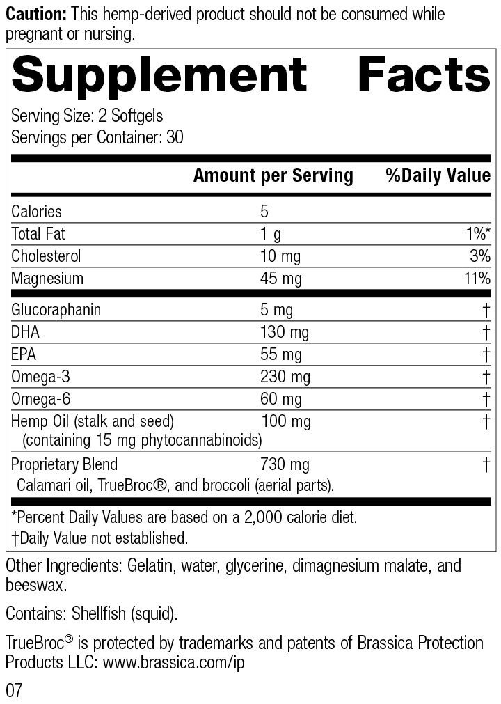 4700 Hemp Oil Complex 60 softgel