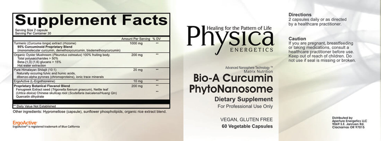 Bio-A Curcumin PhytoNanosome 60C