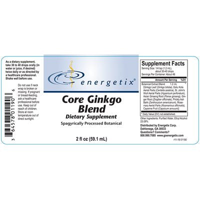 Core Ginkgo Blend 2oz