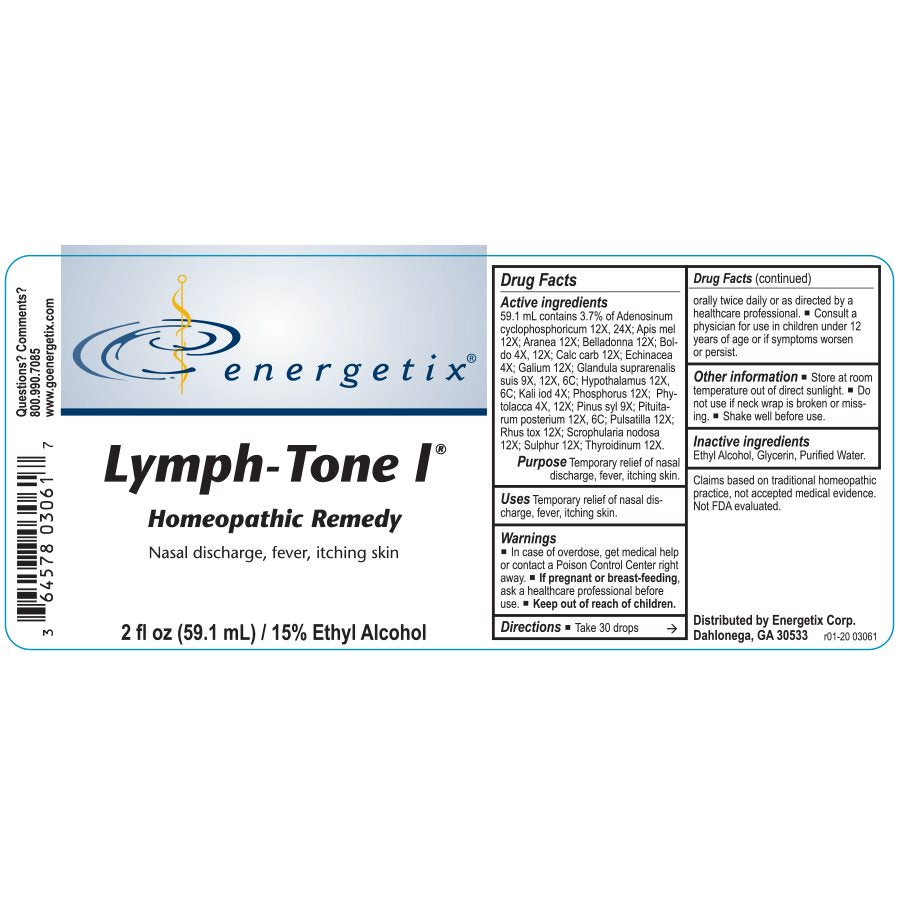 Lymph-Tone 1 2oz