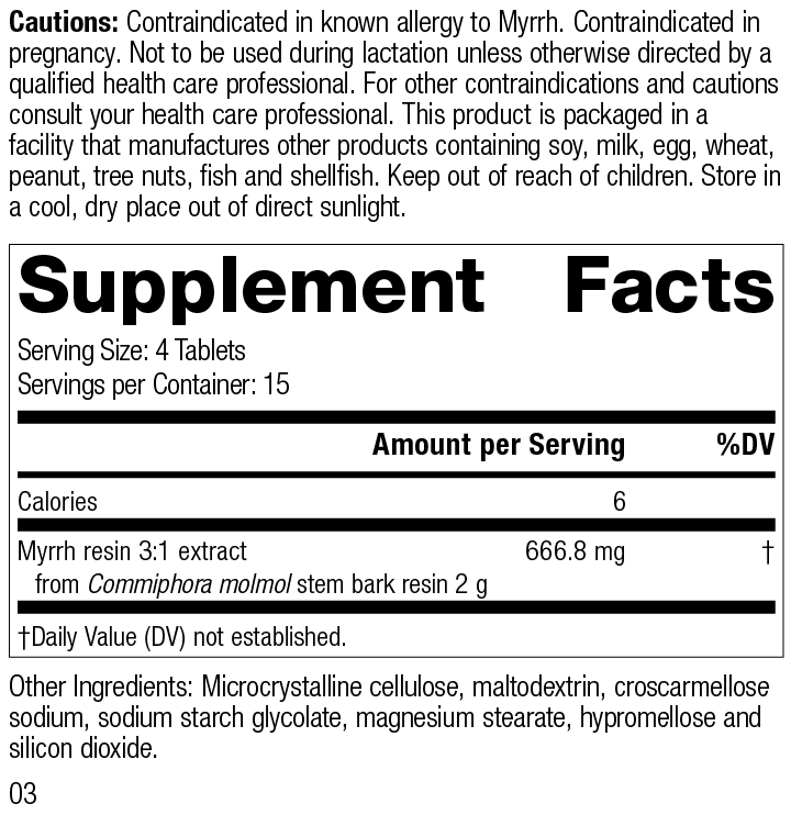 M1600 Myrrh Forte 60T