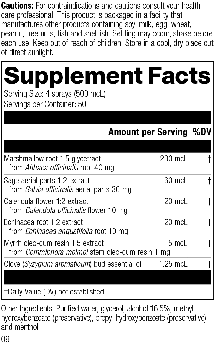 M4465 Herbal Throat Spray (25 ml)