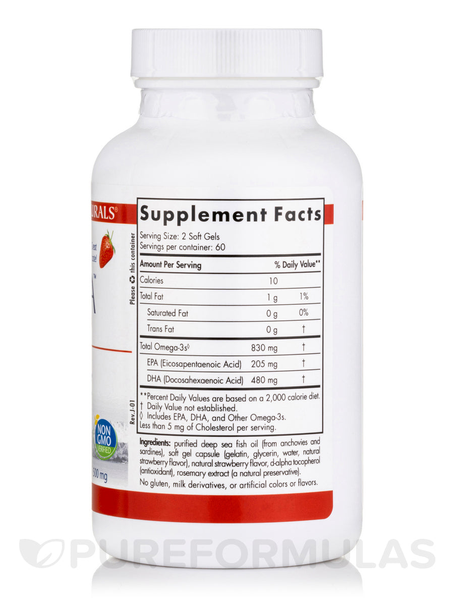 ProDHA 500 mg Strawberry 120softgels