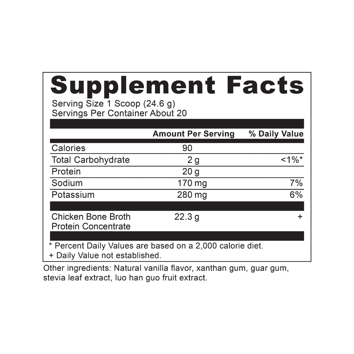 Bone Broth Protein VANILLA