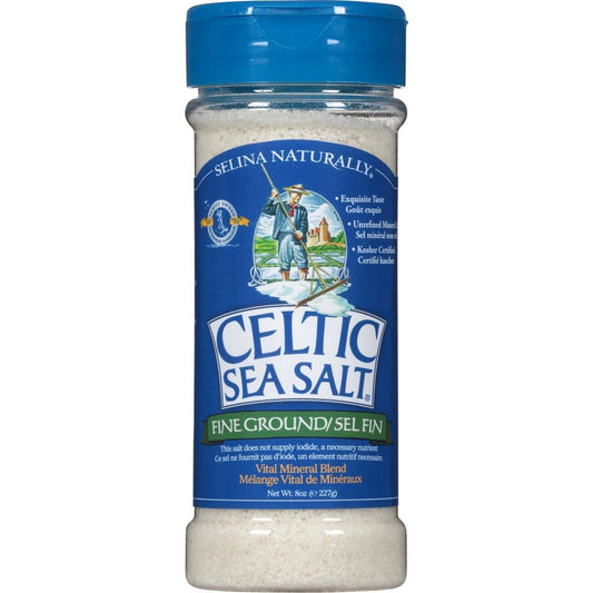 Celtic Sea Fine Ground  Salt Shaker Jar 8oz