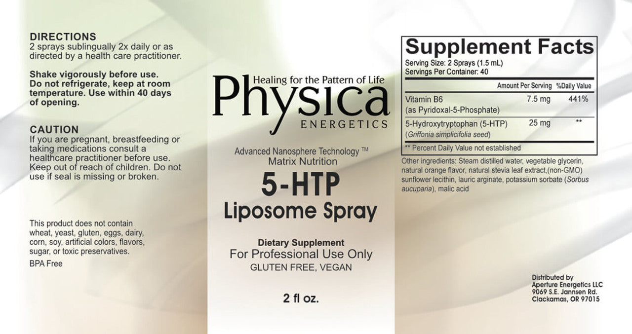 5-HTP Liposome Spray 2oz