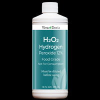 H2O2 Hydrogen Peroxide - Food Grade 12% 16oz – NHCAAonline