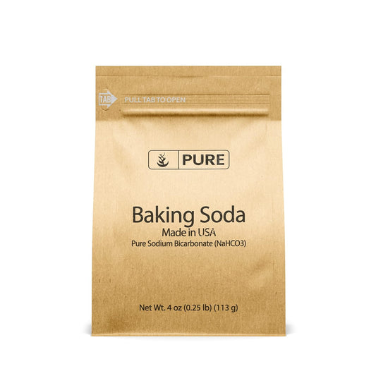 PURE Baking Soda Sodium Bicarbonate 4oz