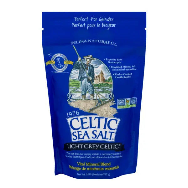 Celtic Sea Salt Light Grey Salt 4oz bag