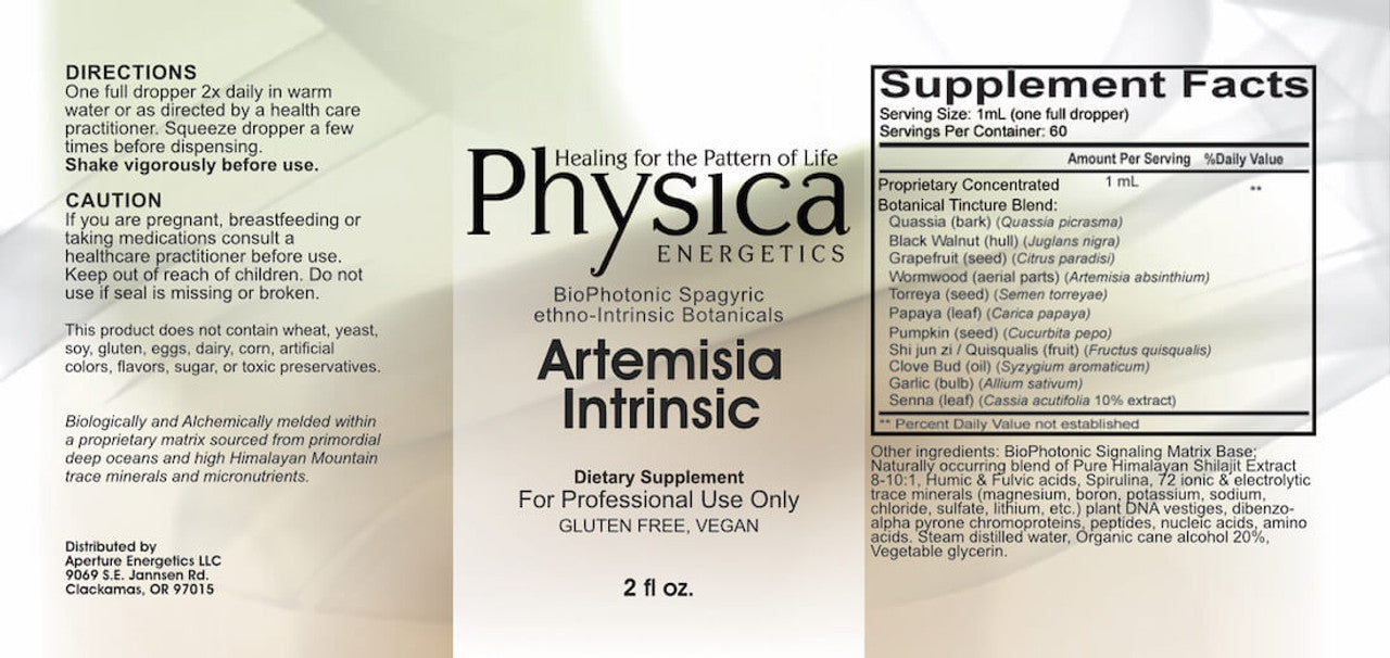 Artemisia Intrinsic 2oz
