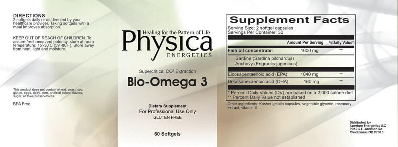 Bio-Omega 3 60 Softgels