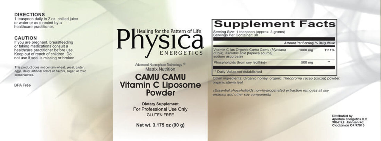 Camu Camu Vitamin C Liposome Powder 3.175oz