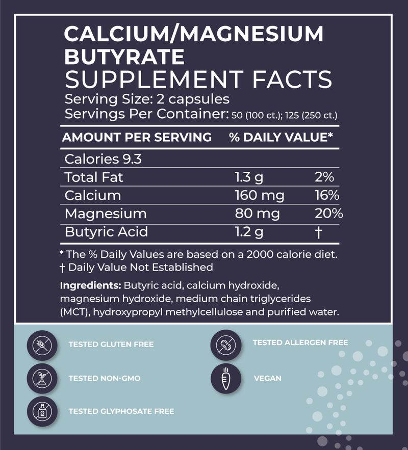 Calcium/Magnesium Butyrate 100C