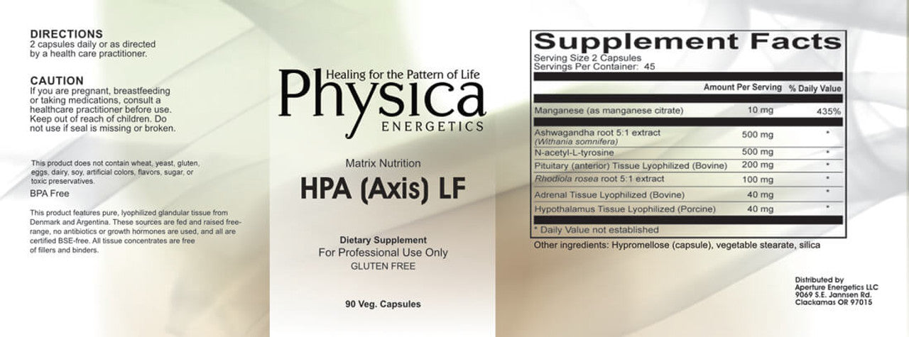 HPA (Axis) Life Force 90C