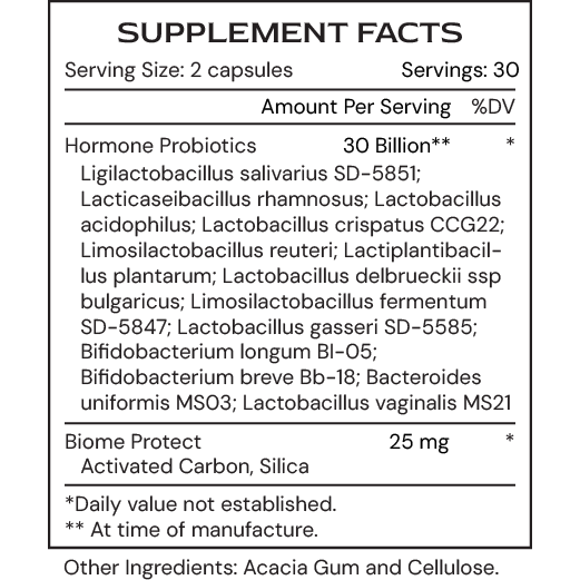 Hormone uBiomic 60C