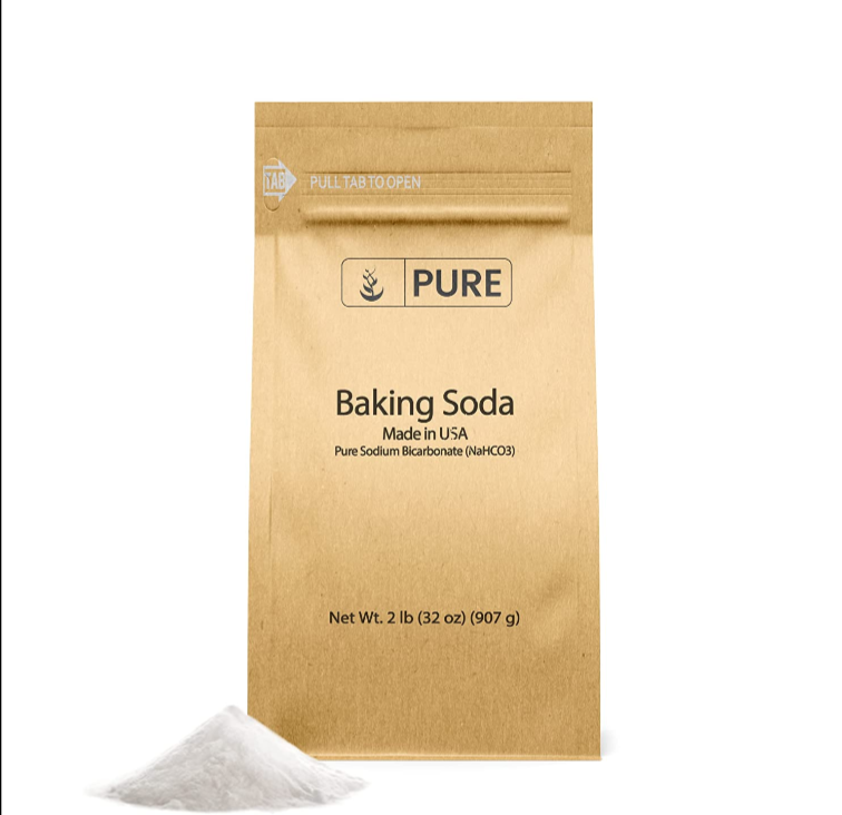 PURE Baking Soda Sodium Bicarbonate 4oz