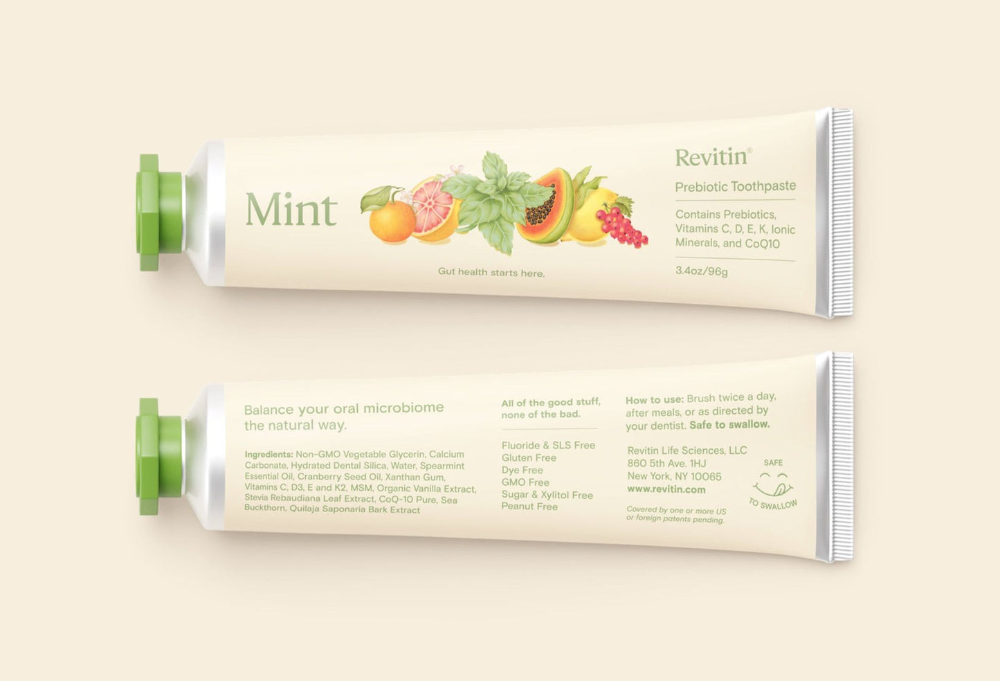 Revitin Mint Toothpaste 2.7oz