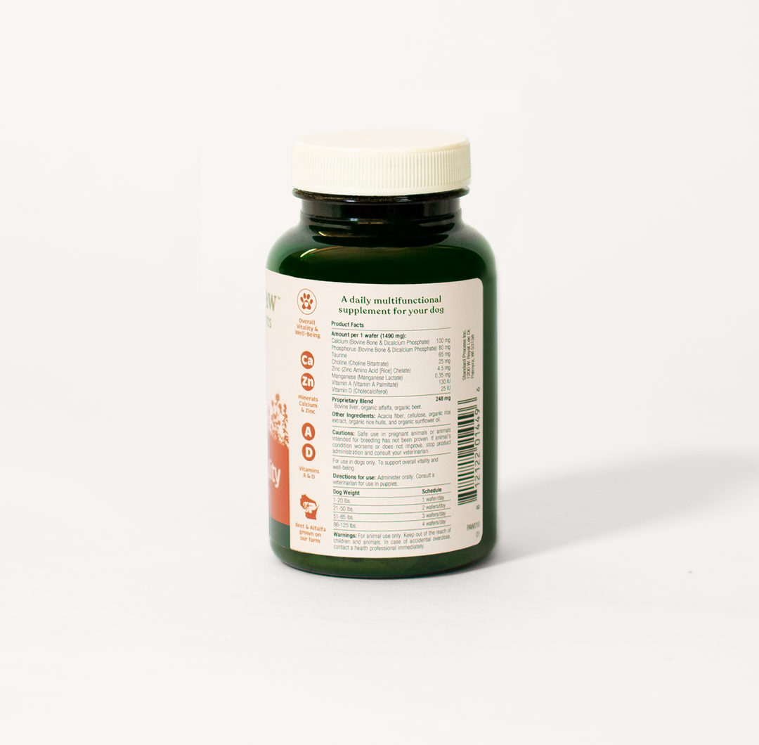 Spirited Paw Health + Vitality 90 Wafers