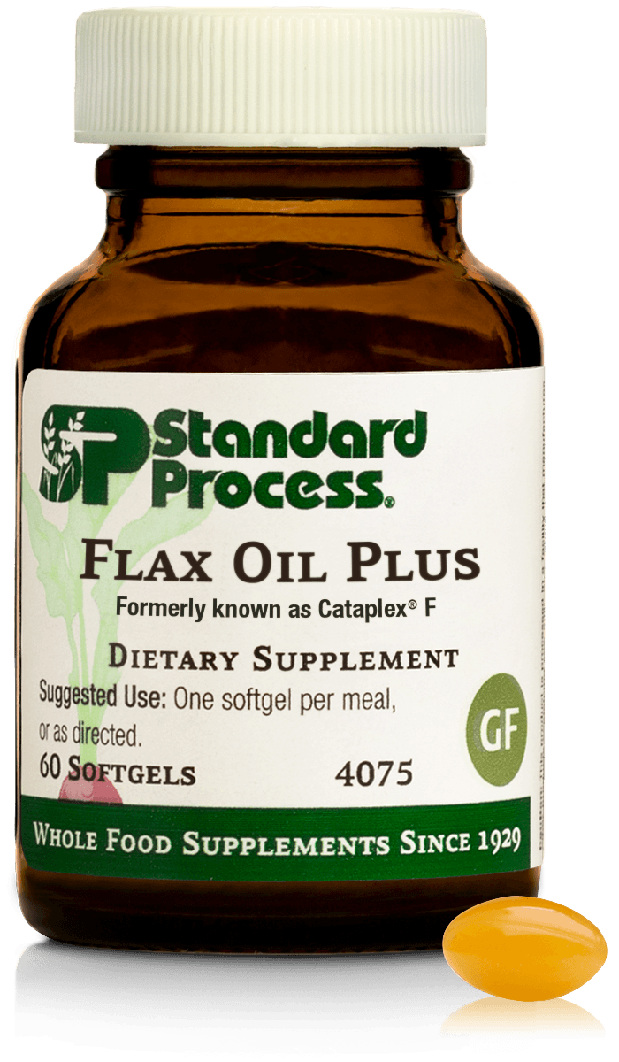 4075 Flax Oil Plus 60 softgels