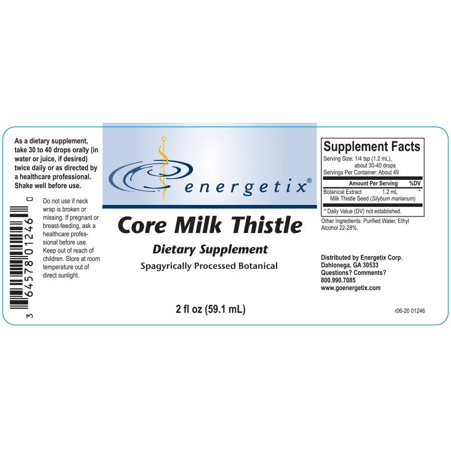 Core Milk Thistle 2oz