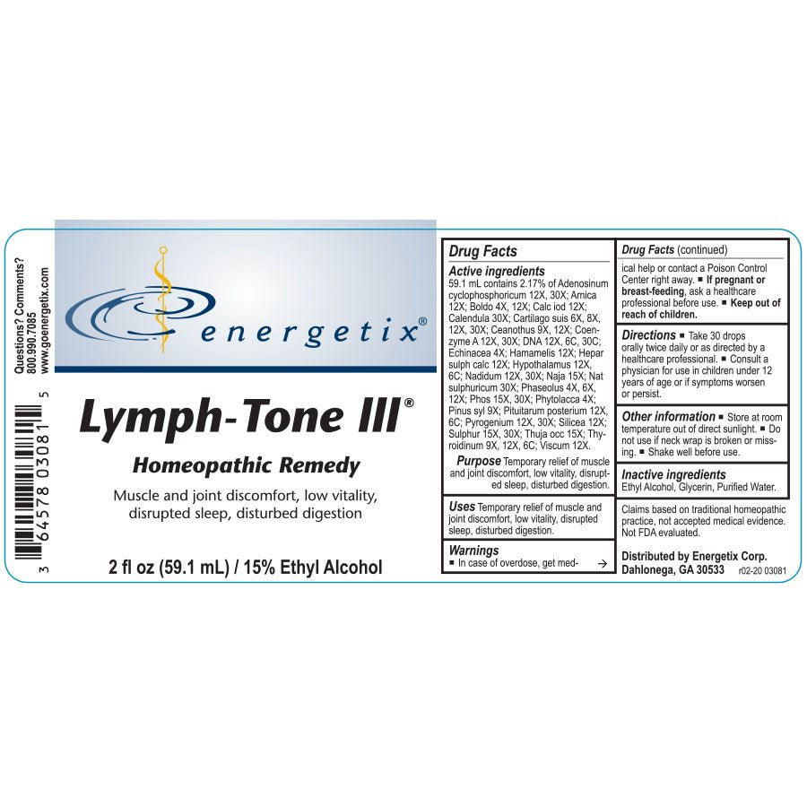 Lymph-Tone 3 2oz