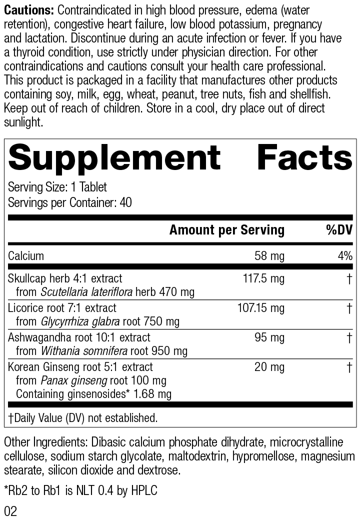 M1630 Ashwagandha Complex 40T