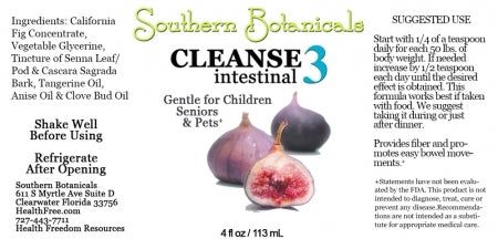 Intestinal Cleanse 3 4oz