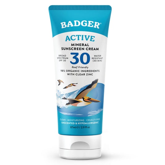 SPF 30 Active Mineral Sunscreen Cream 2.9oz