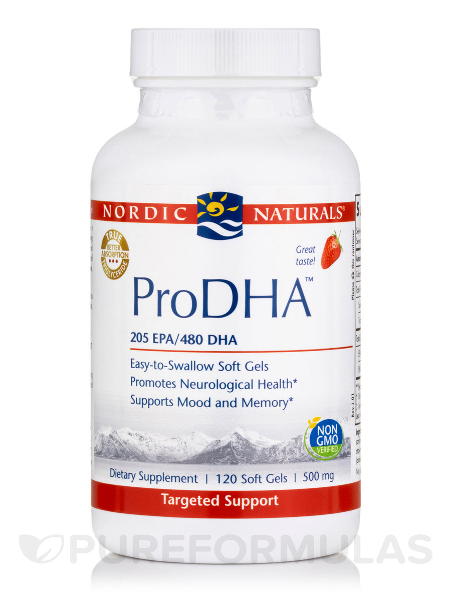 ProDHA 500 mg Strawberry 120softgels