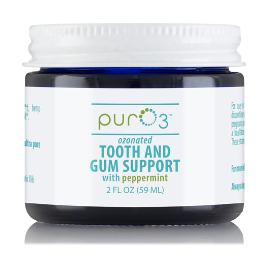 PurO3 Tooth and Gum Support-Peppermint 2oz